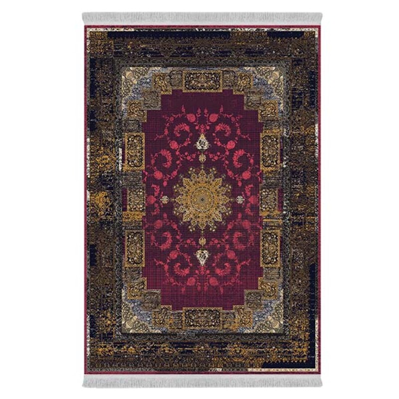 فرشینه دفه از جنس پارچه شانل ترک طرح فانتزی کد 9061