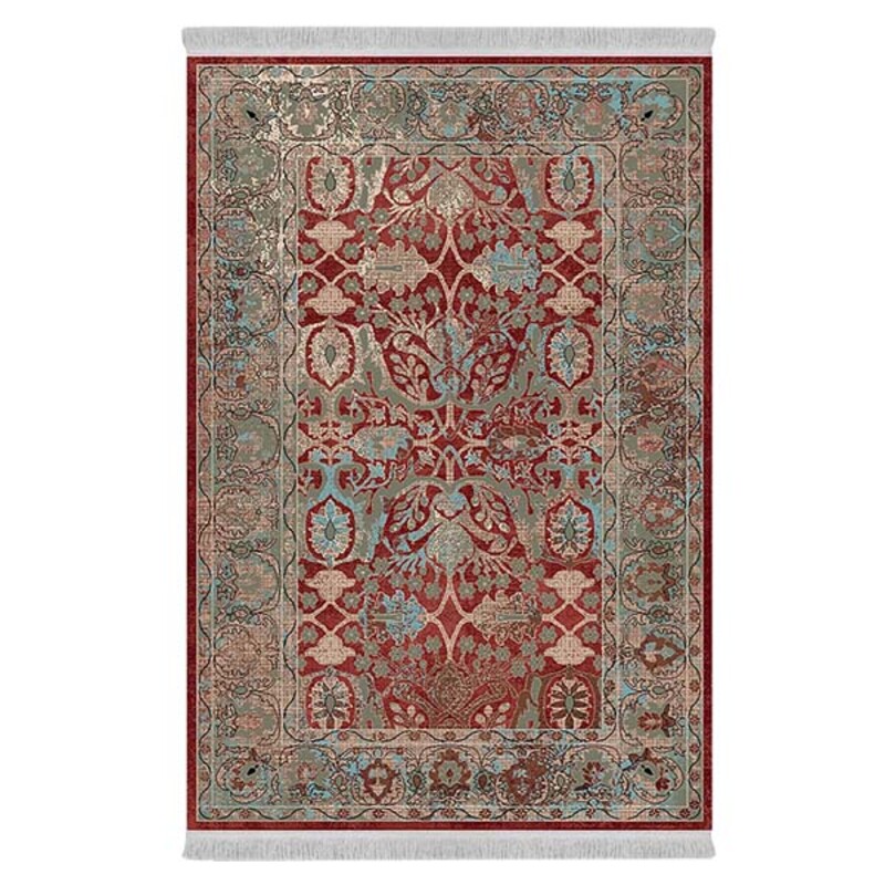 فرشینه دفه از جنس پارچه شانل ترک طرح فانتزی کد 9092