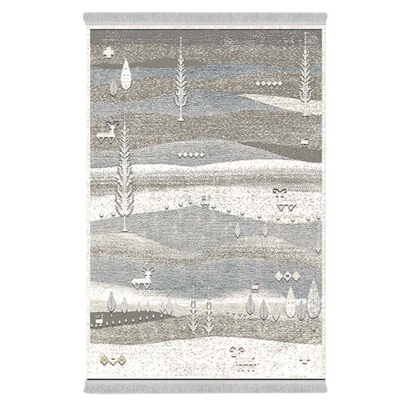 فرشینه دفه از جنس پارچه شانل ترک طرح فانتزی کد 9109