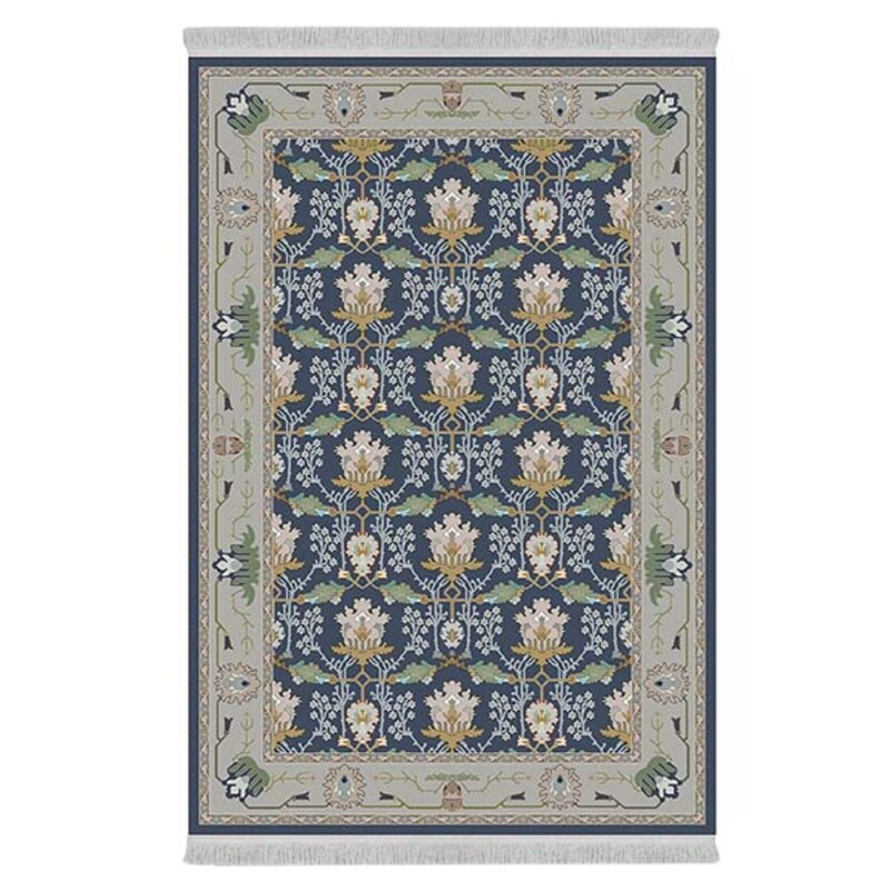 فرشینه دفه از جنس پارچه شانل ترک طرح فانتزی کد 9124