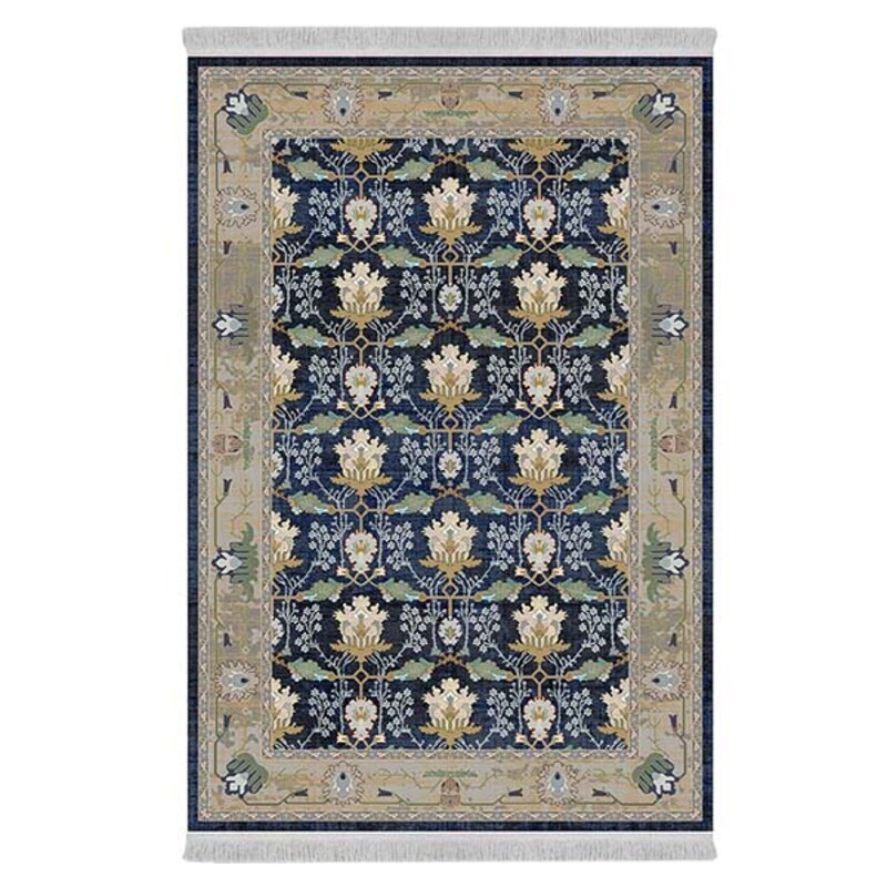 فرشینه دفه از جنس پارچه شانل ترک طرح فانتزی کد 9127