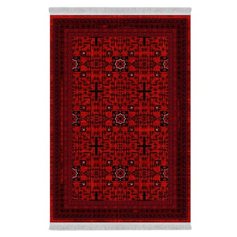 فرشینه دفه از جنس پارچه شانل ترک طرح فانتزی کد 9129