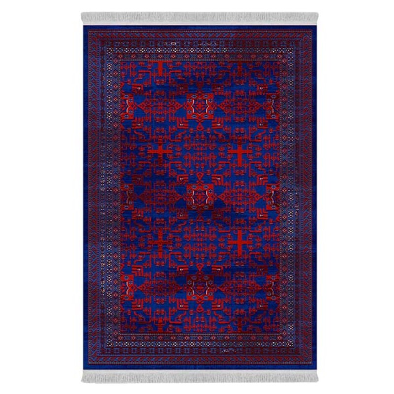 فرشینه دفه از جنس پارچه شانل ترک طرح فانتزی کد 9135