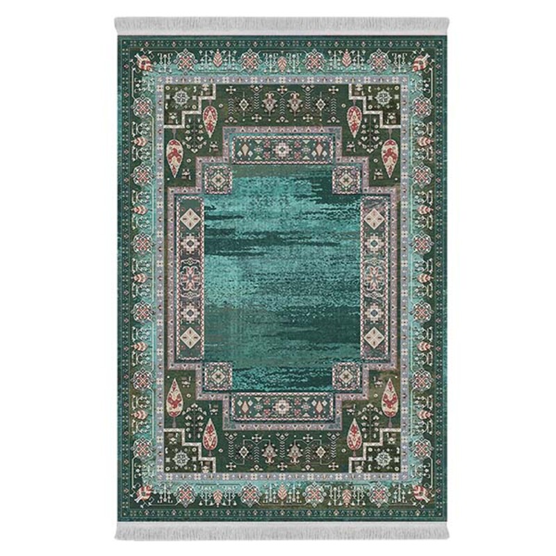 فرشینه دفه از جنس پارچه شانل ترک طرح فانتزی کد 9178