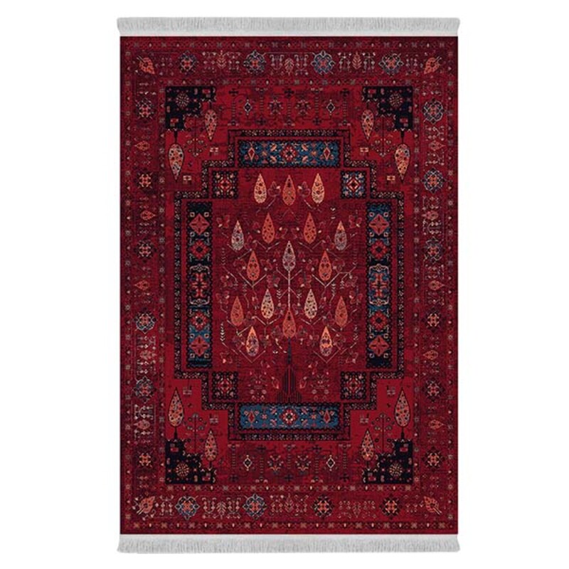 فرشینه دفه از جنس پارچه شانل ترک طرح فانتزی کد 9196