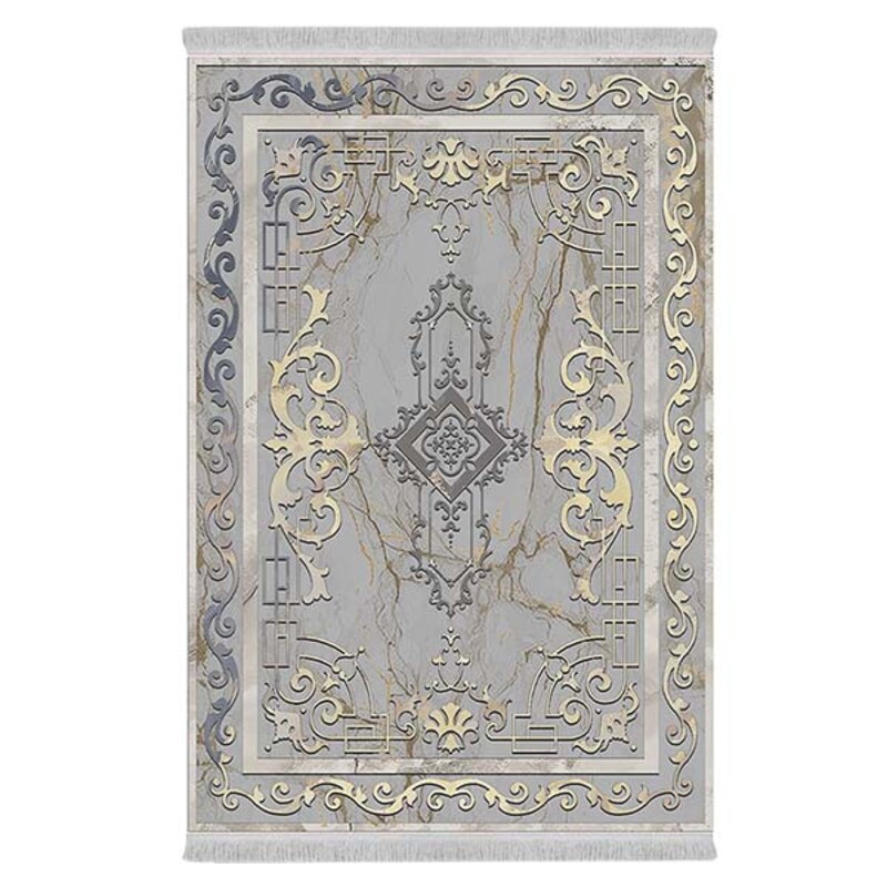 فرشینه دفه از جنس پارچه شانل ترک طرح فانتزی کد 9206