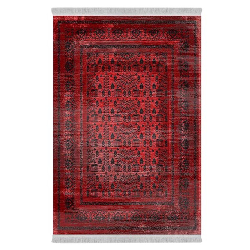 فرشینه دفه از جنس پارچه شانل ترک طرح فانتزی کد 9217