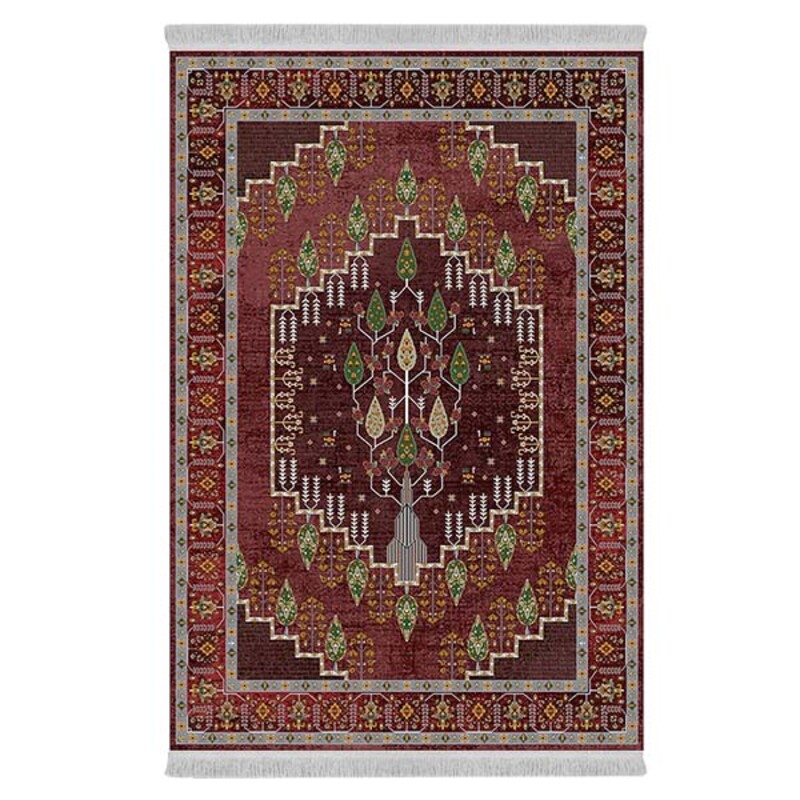 فرشینه دفه از جنس پارچه شانل ترک طرح فانتزی کد 9228