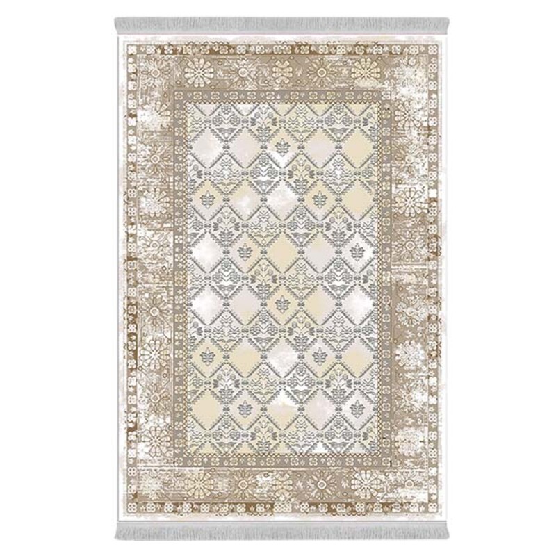 فرشینه دفه از جنس پارچه شانل ترک طرح فانتزی کد 9241