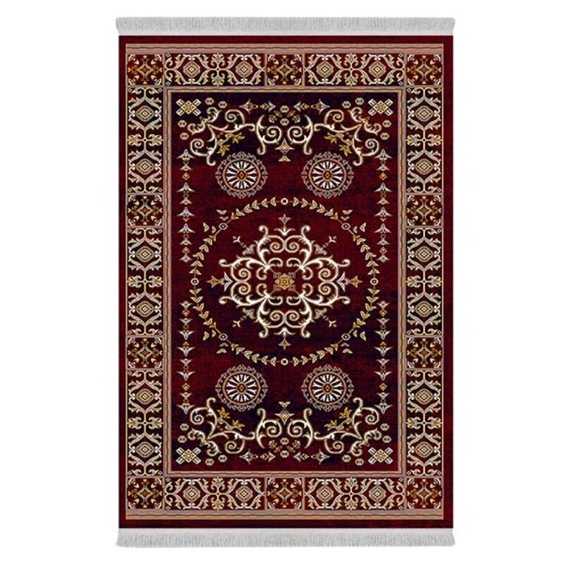 فرشینه دفه از جنس پارچه شانل ترک طرح فانتزی کد 9285