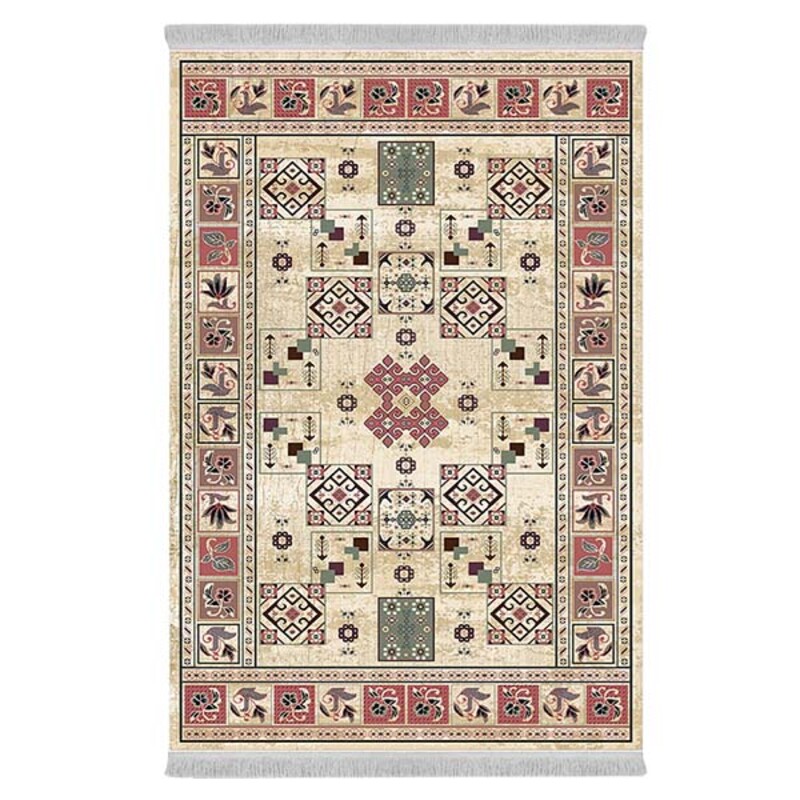 فرشینه دفه از جنس پارچه شانل ترک طرح فانتزی کد 9326