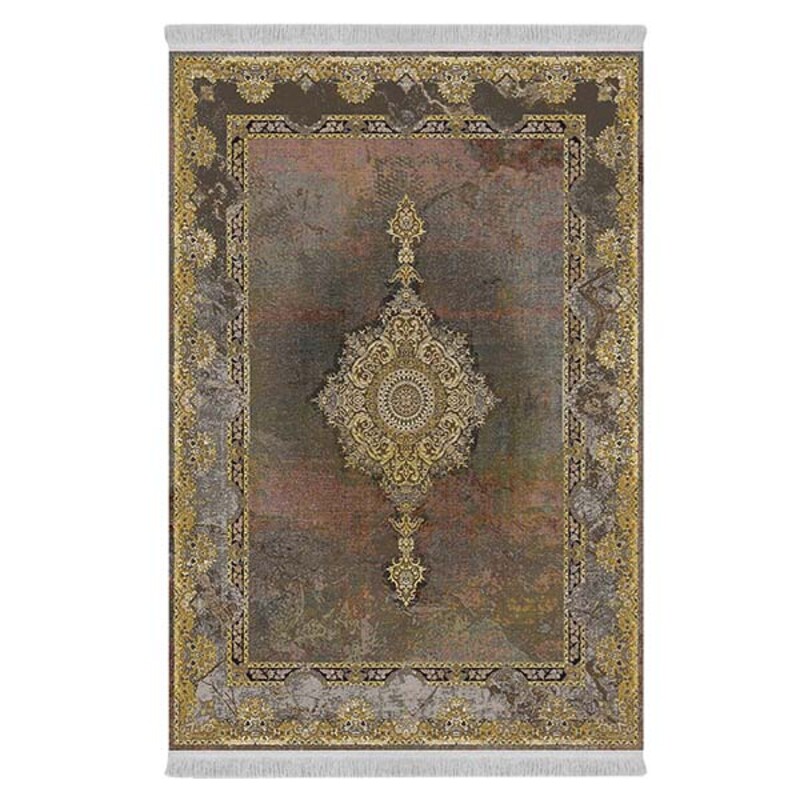 فرشینه دفه از جنس پارچه شانل ترک طرح فانتزی کد 9347