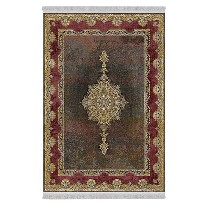 فرشینه دفه از جنس پارچه شانل ترک طرح فانتزی کد 9349