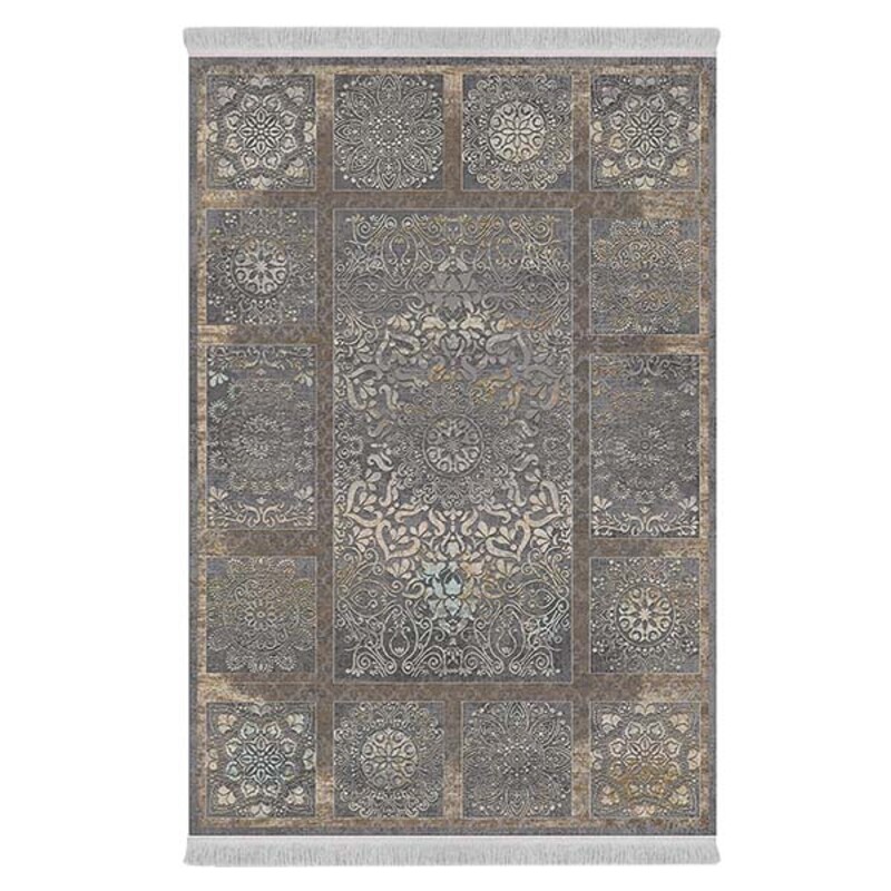 فرشینه دفه از جنس پارچه شانل ترک طرح فانتزی کد 9351