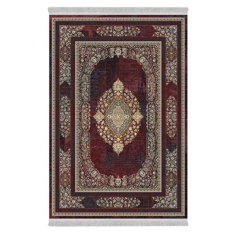 فرشینه دفه از جنس پارچه شانل ترک طرح فانتزی کد 9366