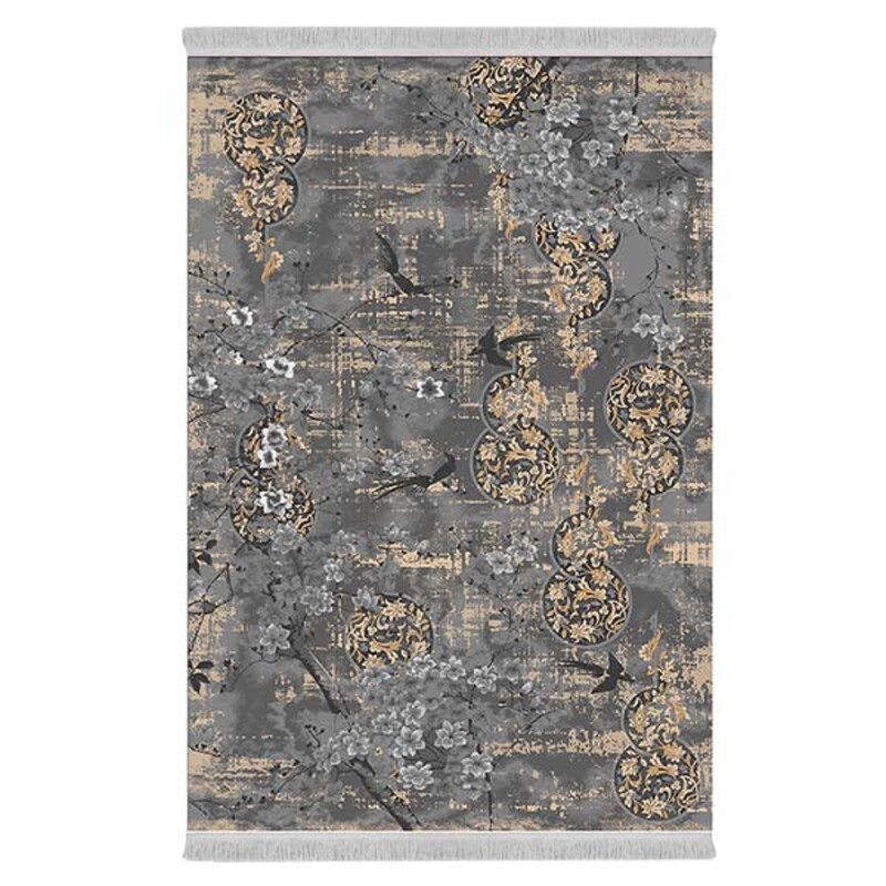 فرشینه دفه از جنس پارچه شانل ترک طرح فانتزی کد 9375