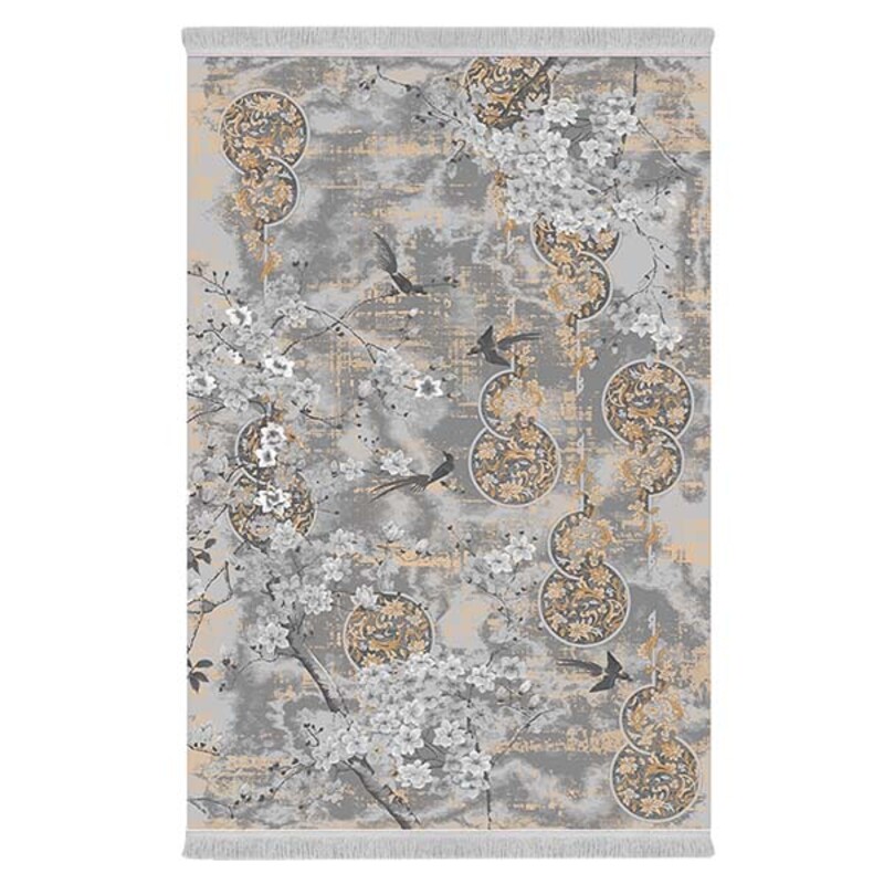 فرشینه دفه از جنس پارچه شانل ترک طرح فانتزی کد 9377