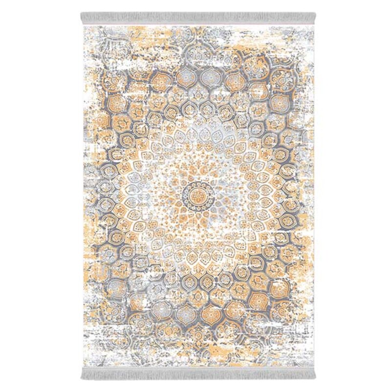 فرشینه دفه از جنس پارچه شانل ترک طرح فانتزی کد 9387