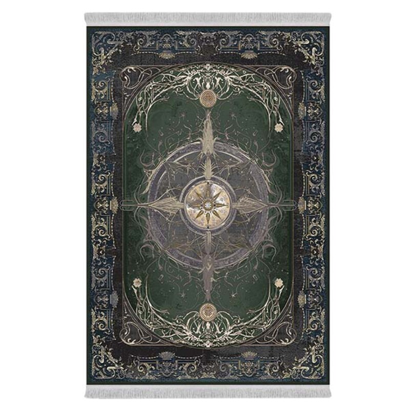 فرشینه دفه از جنس پارچه شانل ترک طرح فانتزی کد 9388