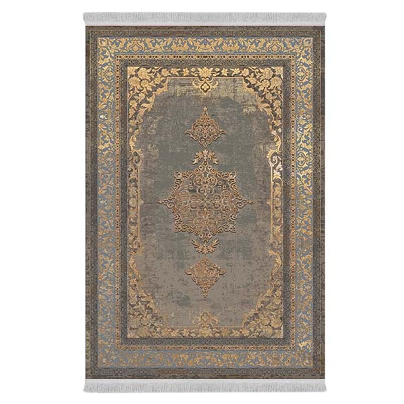 فرشینه دفه از جنس پارچه شانل ترک طرح فانتزی کد 9400