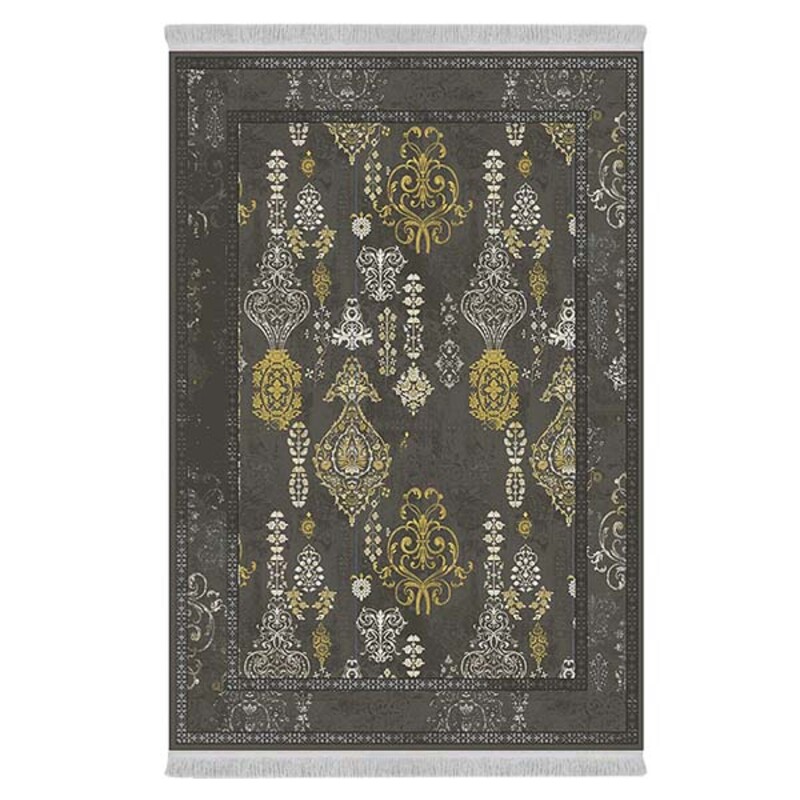 فرشینه دفه از جنس پارچه شانل ترک طرح فانتزی کد 9432