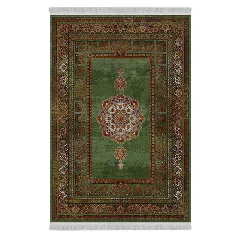 فرشینه دفه از جنس پارچه شانل ترک طرح فانتزی کد 9451