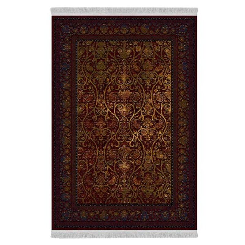 فرشینه دفه از جنس پارچه شانل ترک طرح فانتزی کد 9459