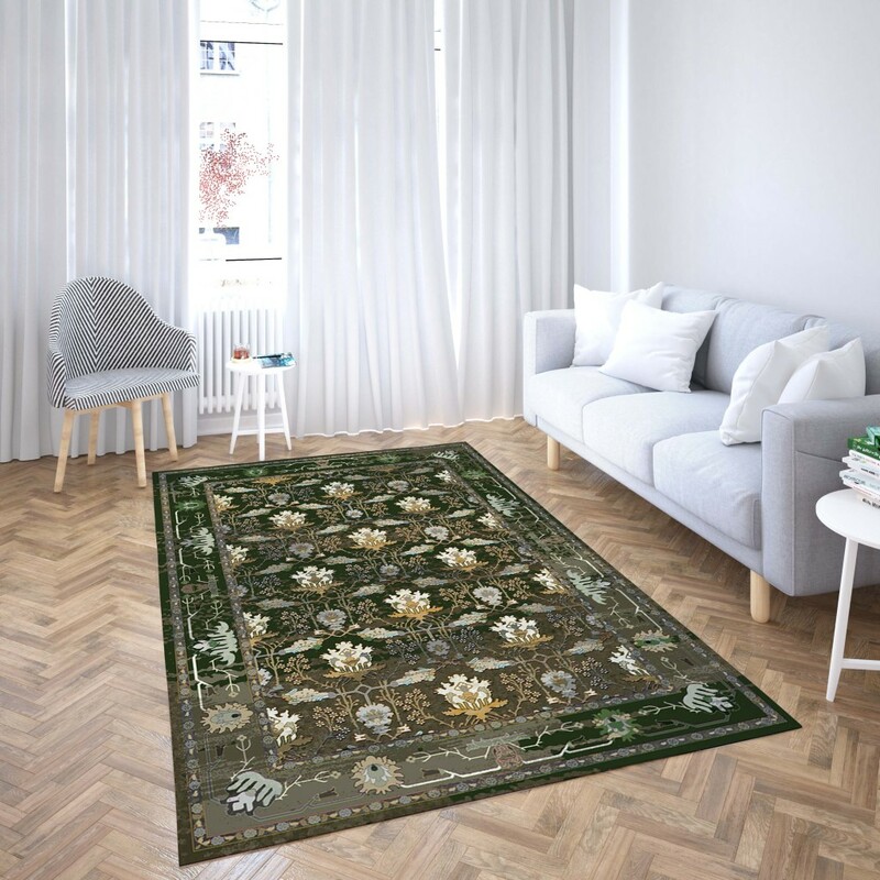 روفرشی کشدار طرح فانتزی دفه - کد DG320