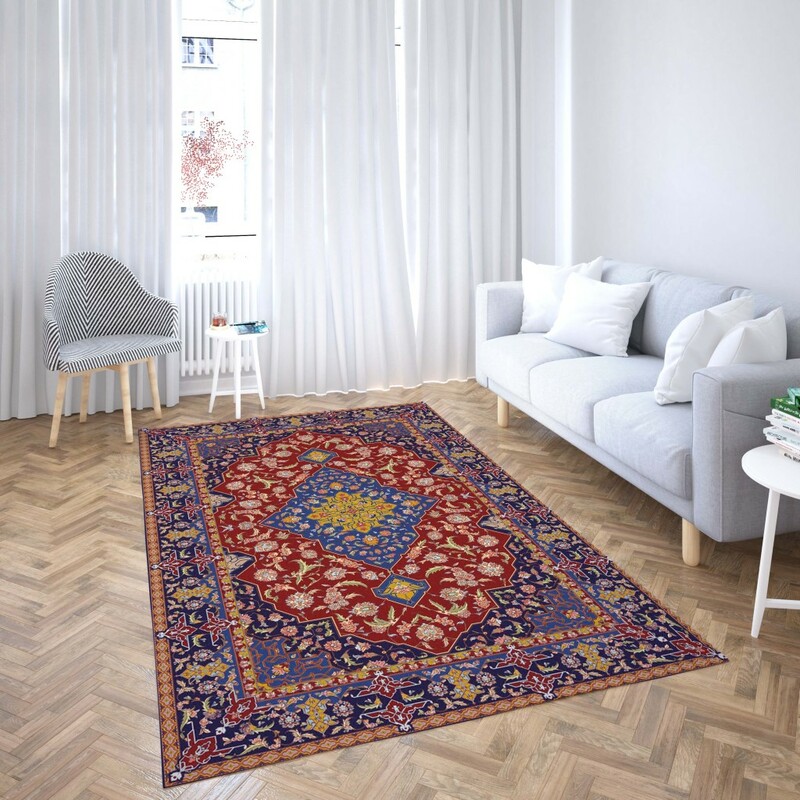 روفرشی کشدار طرح فانتزی دفه - کد HR380