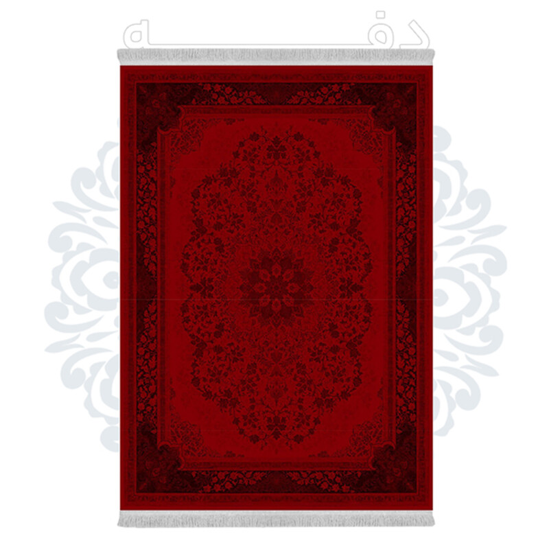 فرشینه از جنس پارچه هازان مخمل ترک طرح سنتی و مدرن برند دفه کد DHU49