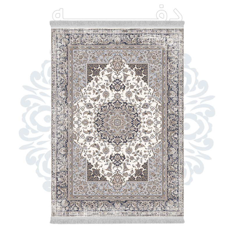 فرشینه از جنس پارچه هازان مخمل ترک طرح سنتی و مدرن برند دفه کد DHU102