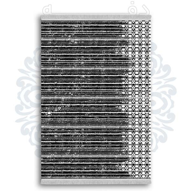 فرشینه از جنس پارچه هازان مخمل ترک طرح گلیم برند دفه کد DDGG 53