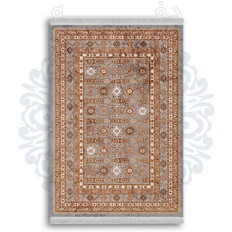فرشینه از جنس پارچه هازان مخمل ترک طرح گلیم برند دفه کد DDGG 82