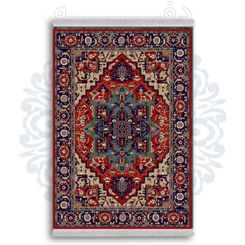 فرشینه از جنس پارچه هازان مخمل ترک طرح گلیم برند دفه کد DDGG 114