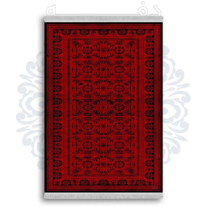 فرشینه از جنس پارچه هازان مخمل ترک طرح سنتی و مدرن برند دفه کد DDSS9