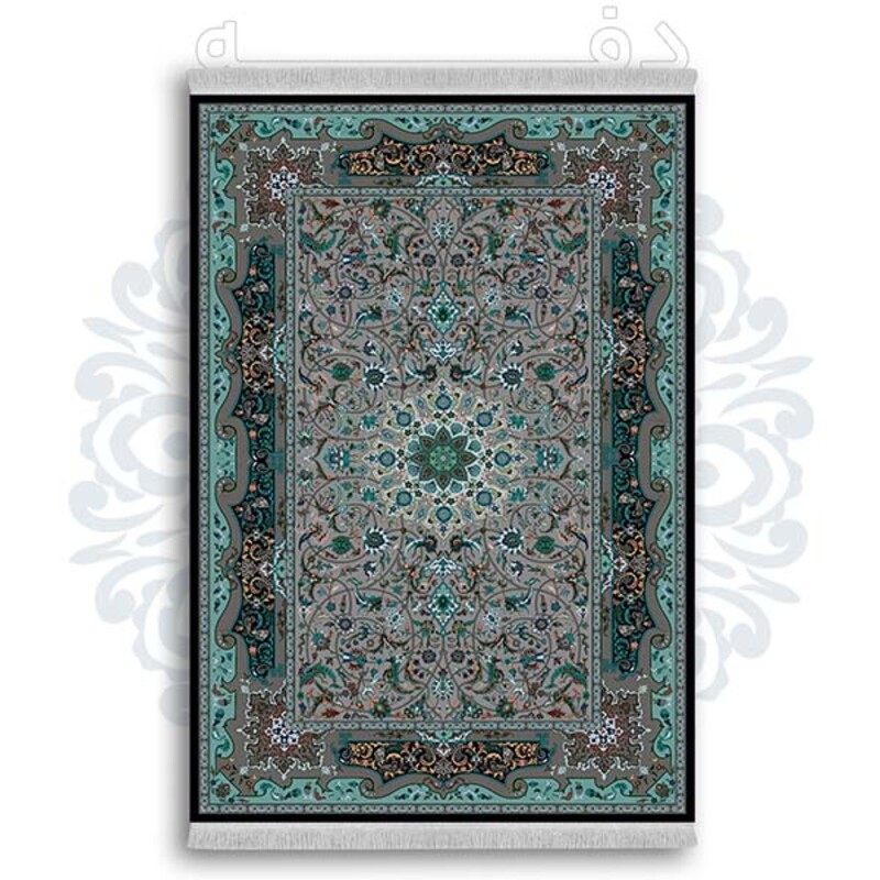 فرشینه از جنس پارچه هازان مخمل ترک طرح سنتی و مدرن برند دفه کد DDSS54