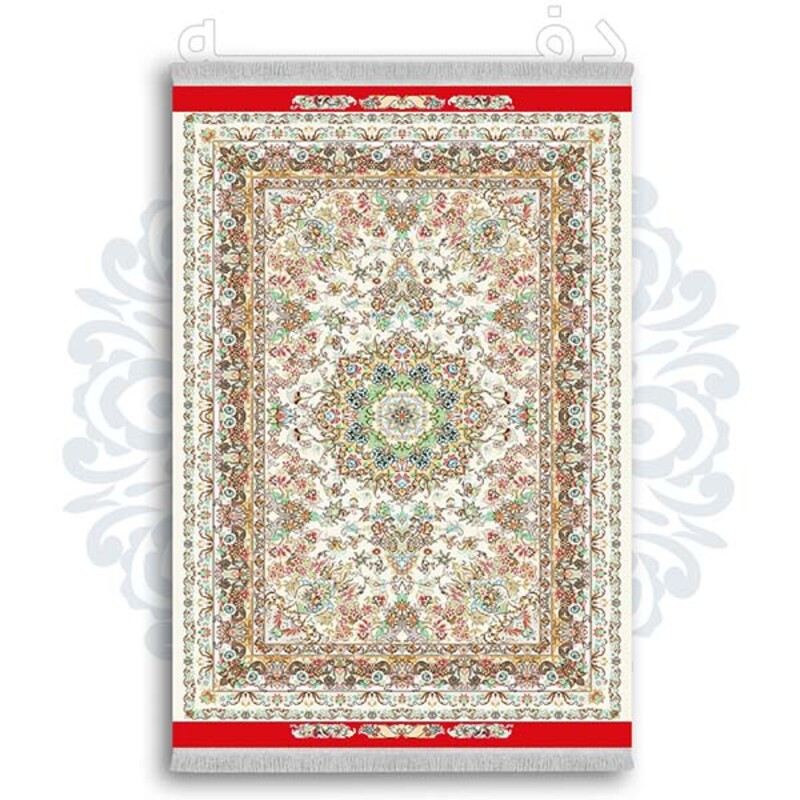 فرشینه از جنس پارچه هازان مخمل ترک طرح سنتی و مدرن برند دفه کد DDSS105