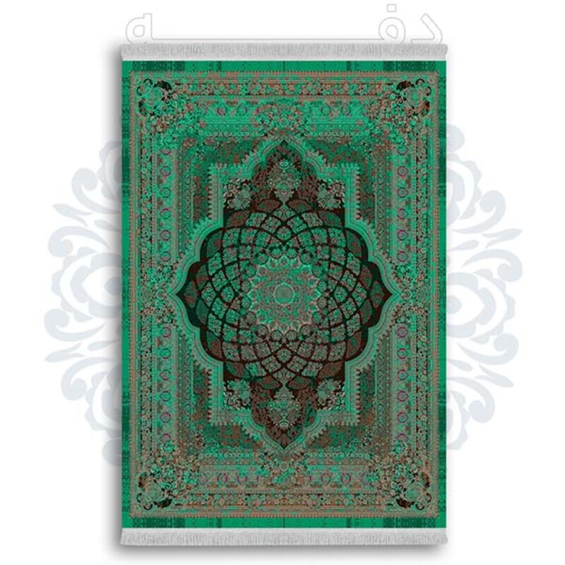 فرشینه از جنس پارچه هازان مخمل ترک طرح سنتی و مدرن برند دفه کد DDSS106