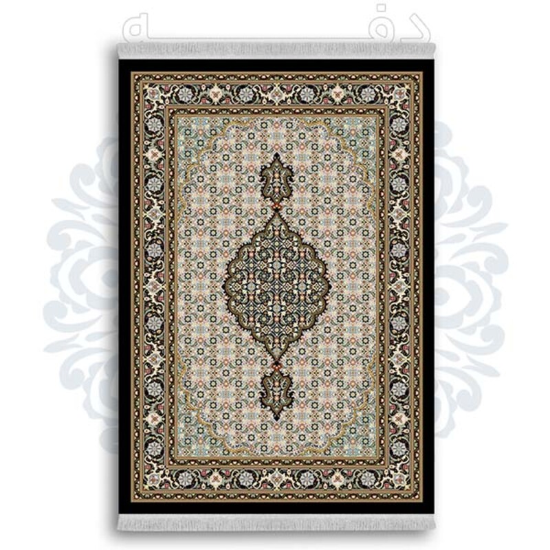 فرشینه از جنس پارچه هازان مخمل ترک طرح سنتی و مدرن برند دفه کد DDSS175