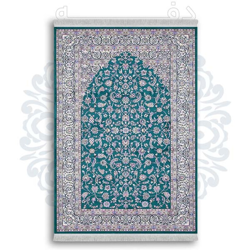 فرشینه از جنس پارچه هازان مخمل ترک طرح سنتی و مدرن برند دفه کد DDSS222