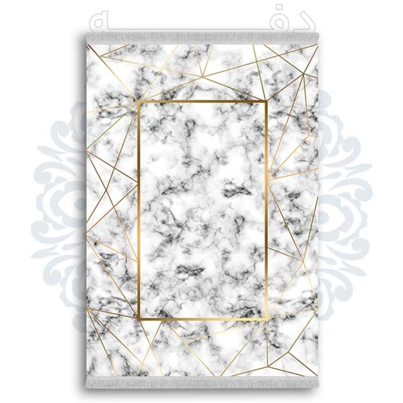 فرشینه از جنس پارچه هازان مخمل ترک طرح سنتی و مدرن برند دفه کد DDSMM26
