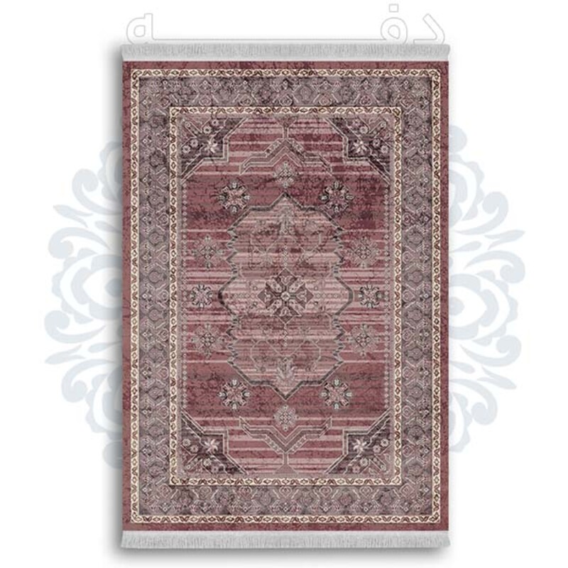 فرشینه از جنس پارچه هازان مخمل ترک طرح سنتی و مدرن برند دفه کد DDSMM240