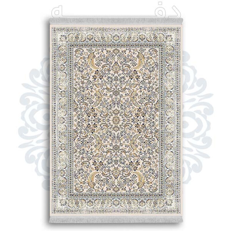 فرشینه از جنس پارچه هازان مخمل ترک طرح سنتی و مدرن برند دفه کد DDSMM395
