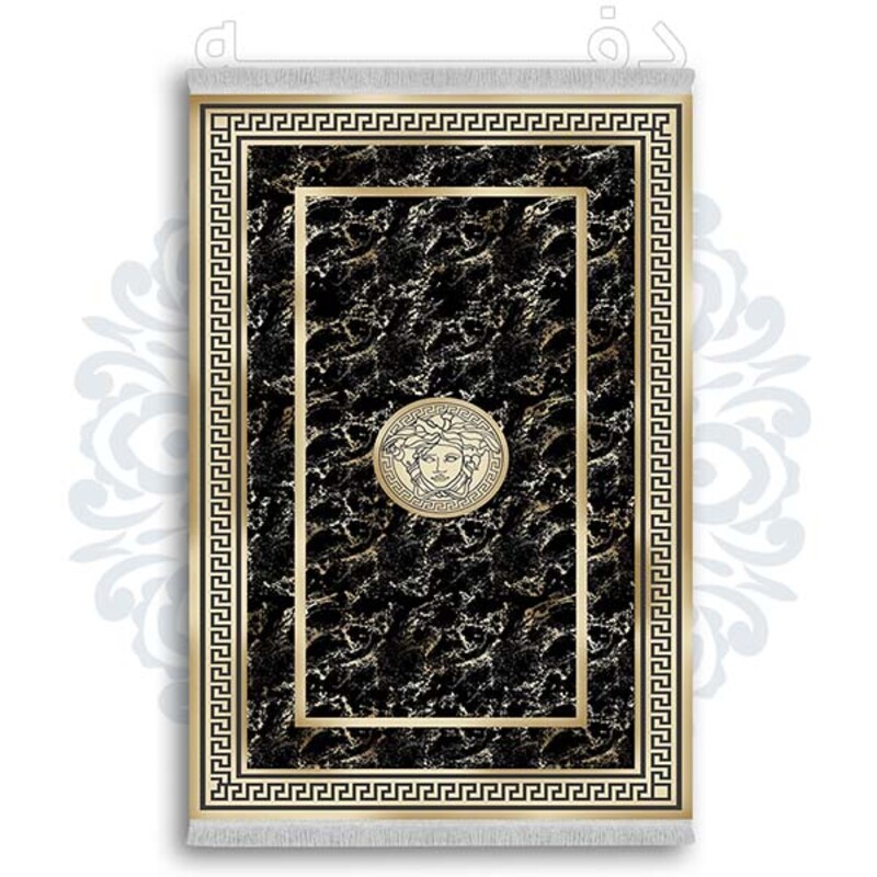 فرشینه از جنس پارچه هازان مخمل ترک طرح کلاسیک برند دفه کد DK 6