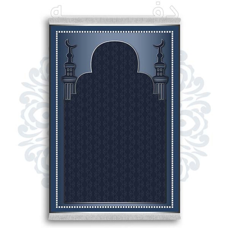 فرشینه از جنس پارچه هازان مخمل ترک طرح سجاده برند دفه کد DSJ 15