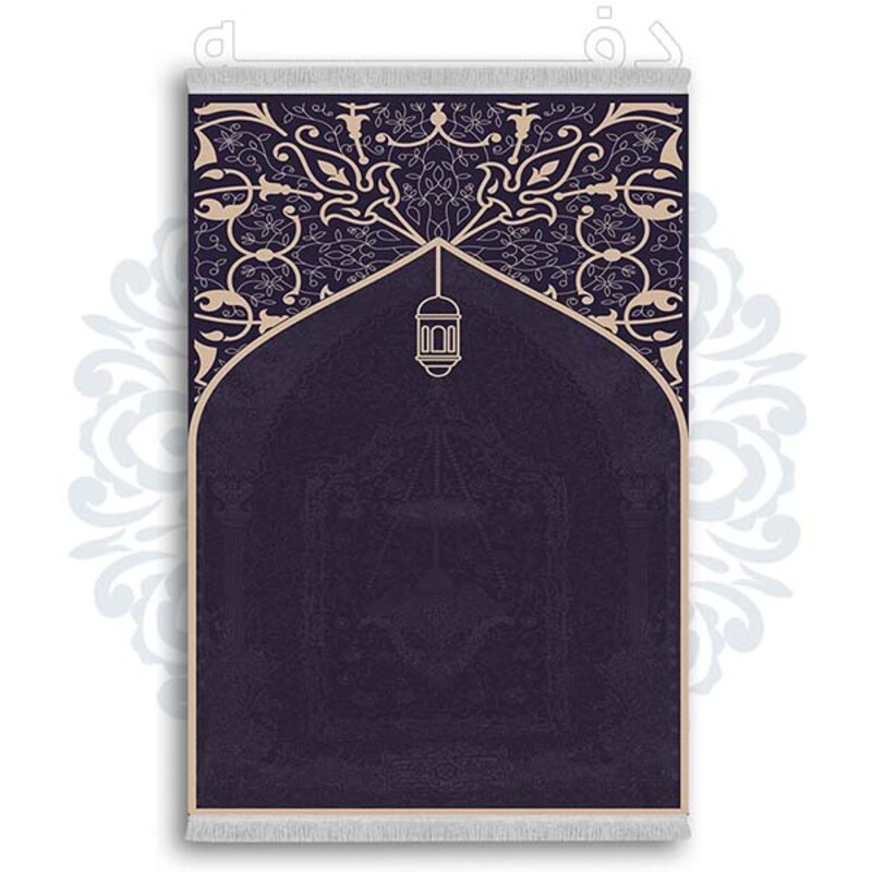فرشینه از جنس پارچه هازان مخمل ترک طرح سجاده برند دفه کد DSJ 16