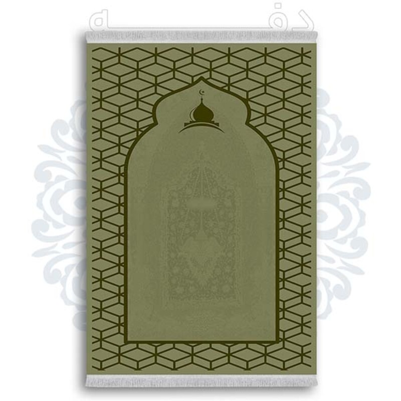 فرشینه از جنس پارچه هازان مخمل ترک طرح سجاده برند دفه کد DSJ 21