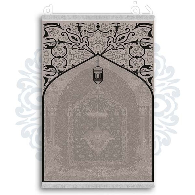 فرشینه از جنس پارچه هازان مخمل ترک طرح سجاده برند دفه کد DSJ 22