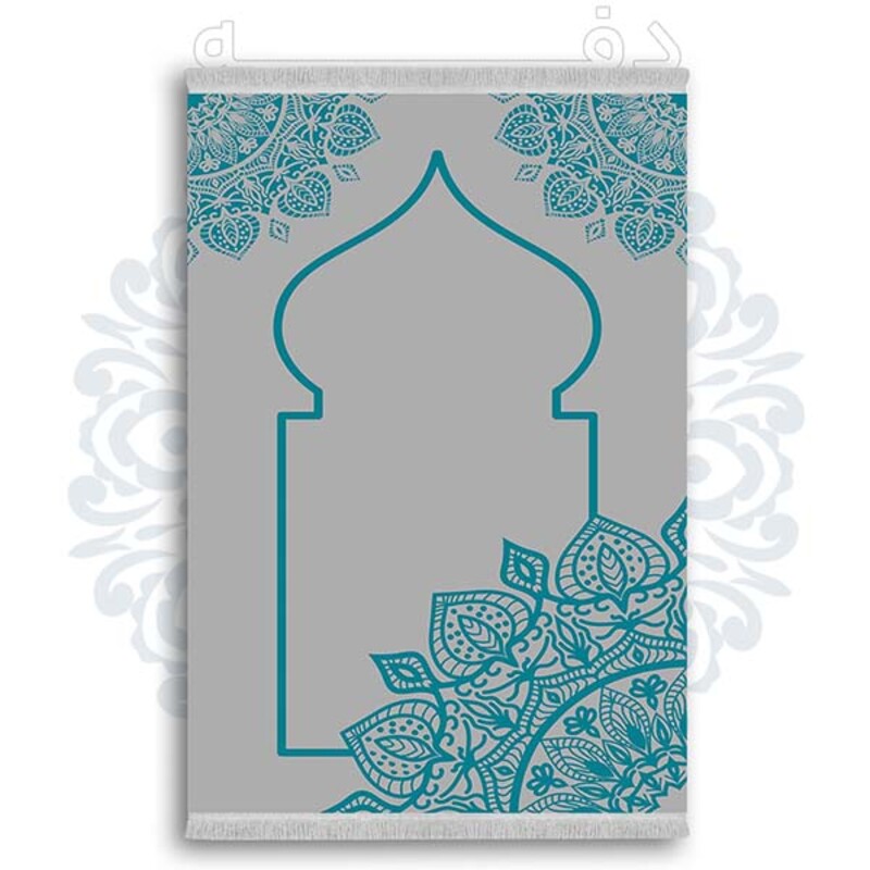 فرشینه از جنس پارچه هازان مخمل ترک طرح سجاده برند دفه کد DSJ 23