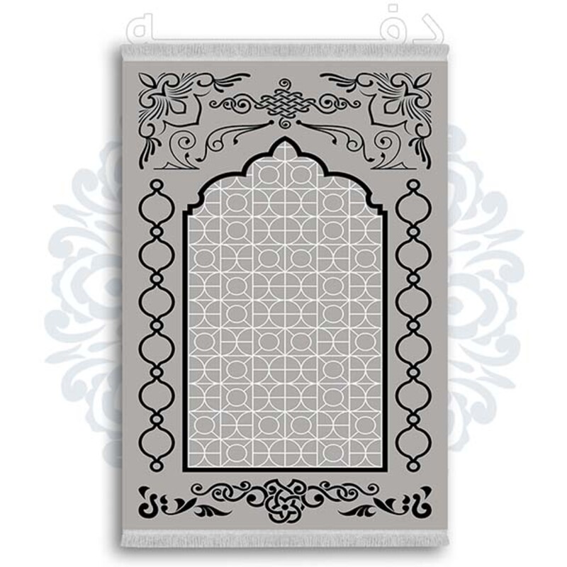 فرشینه از جنس پارچه هازان مخمل ترک طرح سجاده برند دفه کد DSJ 29